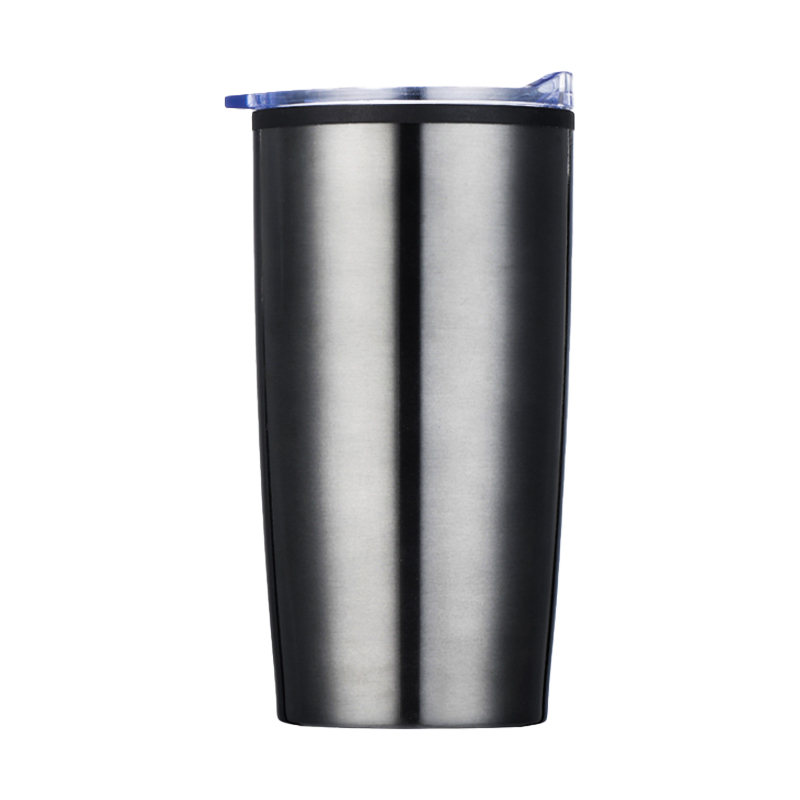20oz Double wall inner plastic outer stainless steel tumbler cup dishwasher safe