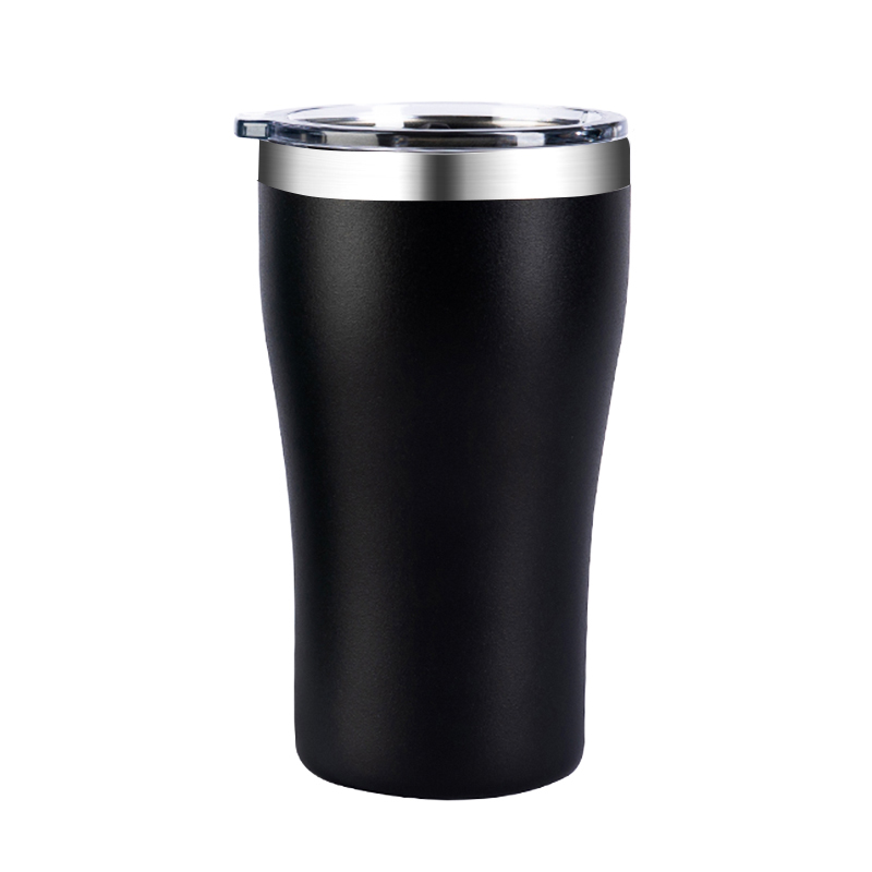 16oz Stainless steel iced coffee tumbler with lid for home, office, outdoor